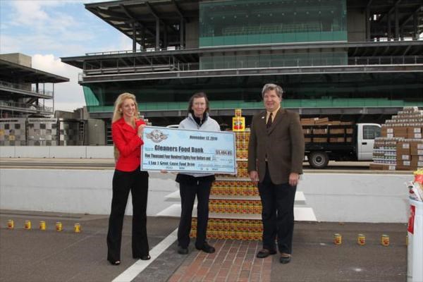 '1 Lap, 1 Great Cause' Laps IMS Oval With Food, Raises $5,484