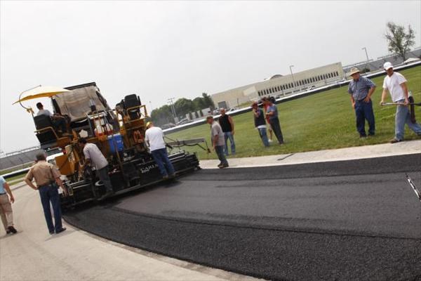 Repaving Of Infield Section Of IMS Road Course Completed