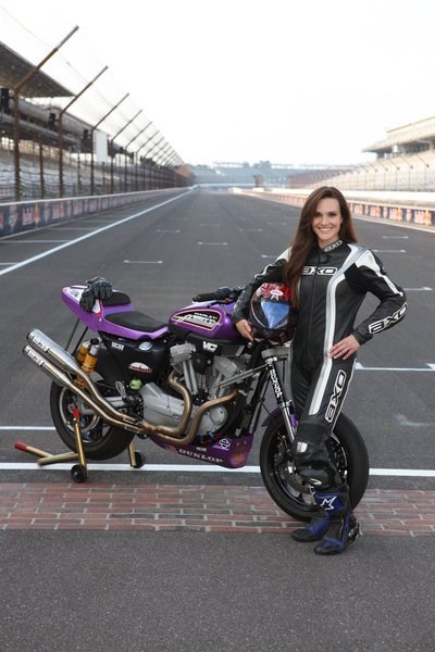 Female Rider Moreda Ready To Make History At IMS