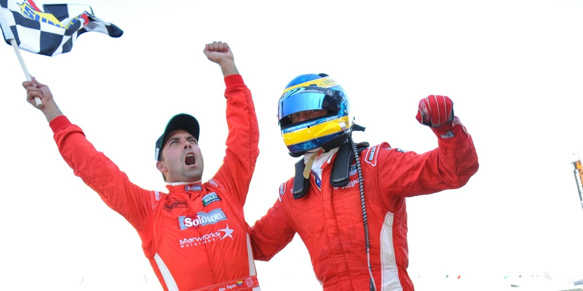 Bourdais, Popow Team To Win Inaugural Brickyard Grand Prix