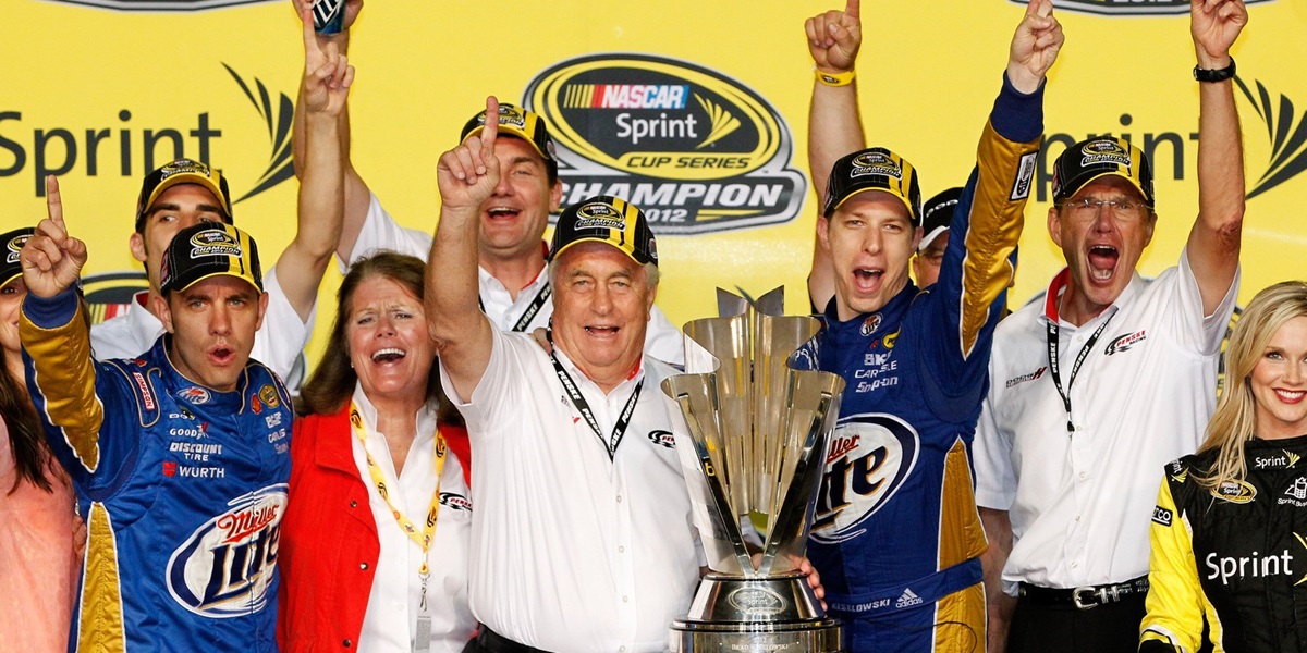 Penske Finally Reaches NASCAR Summit With Keselowski's Cup Title