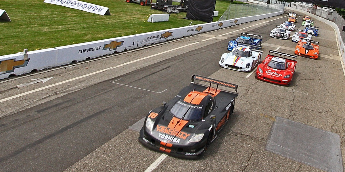 Sprint To Bricks Starts With Tight Action In Detroit GRAND-AM Races