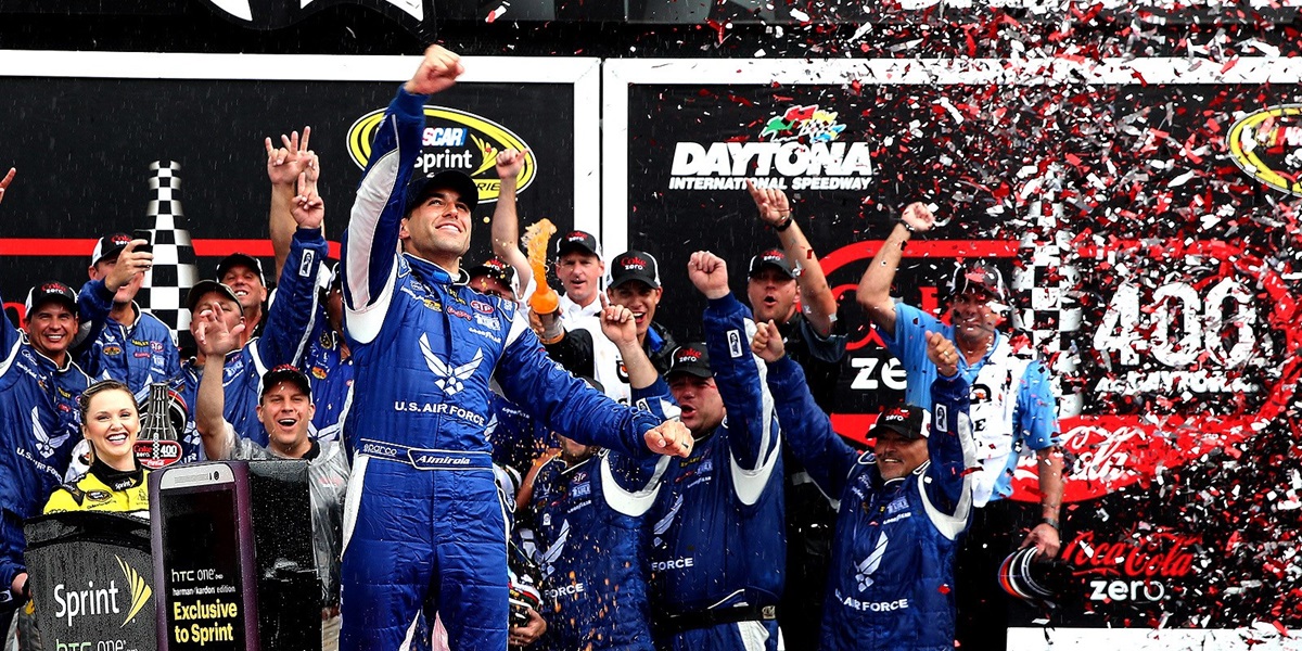 Almirola Claims First NASCAR Victory in Daytona