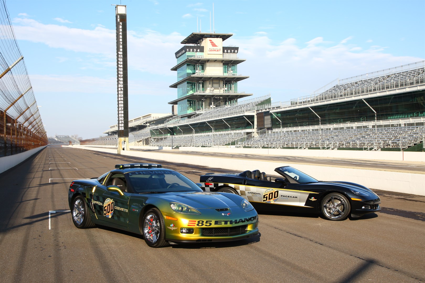 2008 Indianapolis 500 Chevrolet Corvette Pace Cars Unveiled