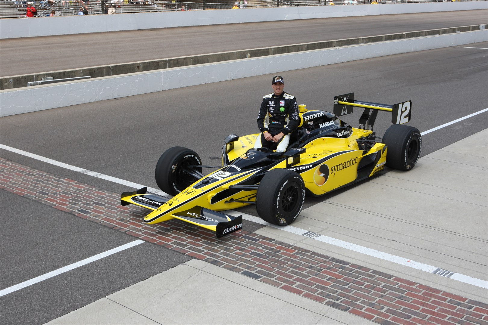 92nd Indianapolis 500 Field -- Pit Lane Driver/Car Photos