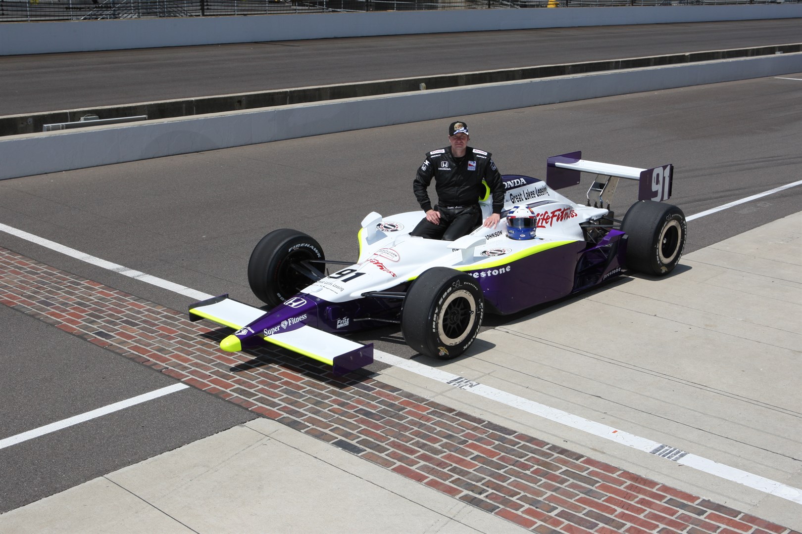 92nd Indianapolis 500 Field -- Pit Lane Driver/Car Photos