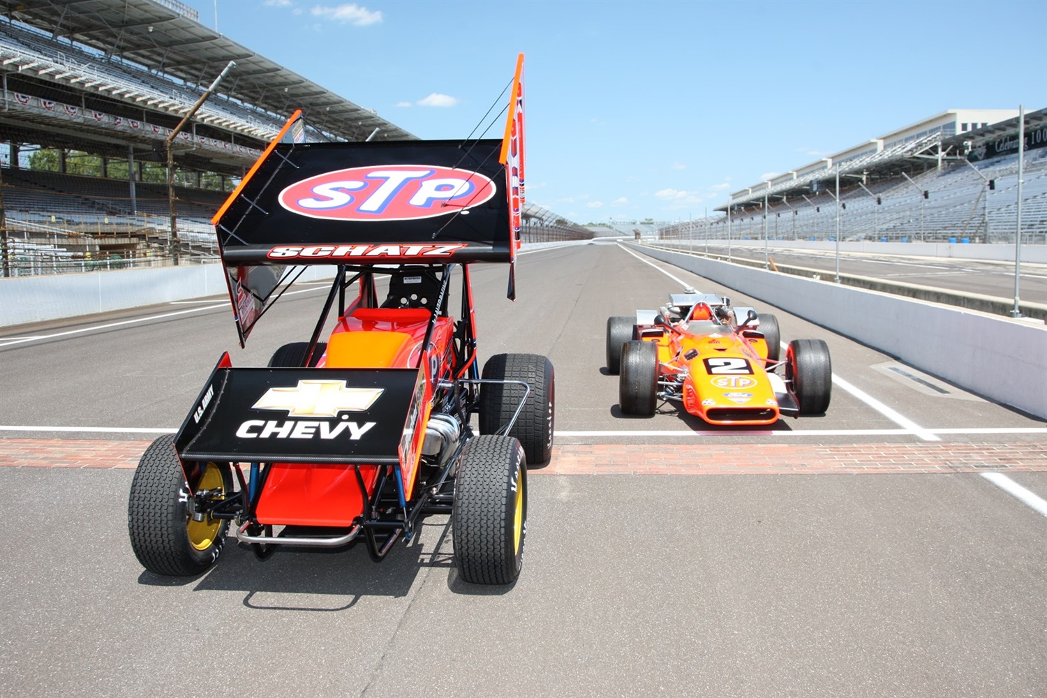 Andretti's 1969 Indy Winner Inspires Schatz's Paint Scheme For