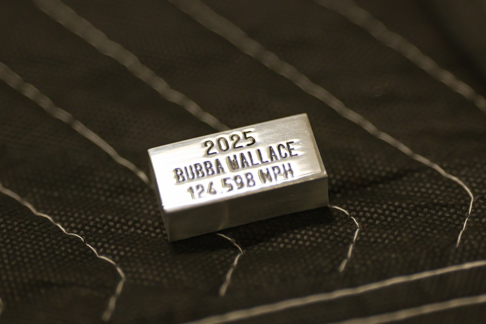 ハッスルポップ　100 Bubba Wallace's Name Added to Brickyard 400 Trophy