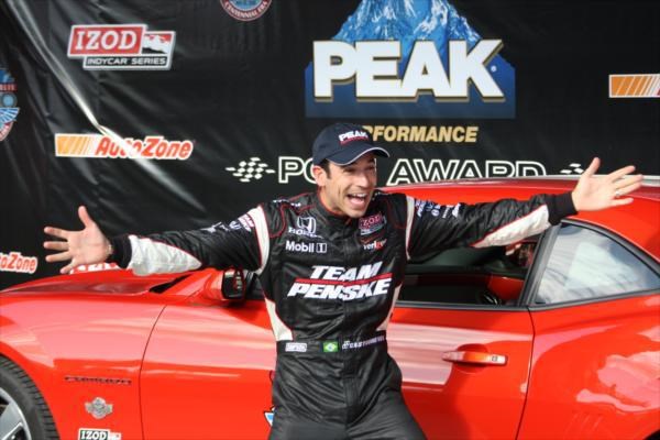 Castroneves Blitzes To Fourth Career Indy Pole After Exciting Shootout