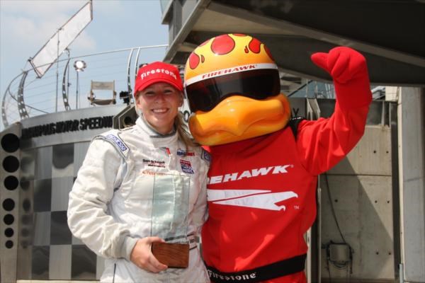 Mann Makes History With Firestone Freedom 100 Pole
