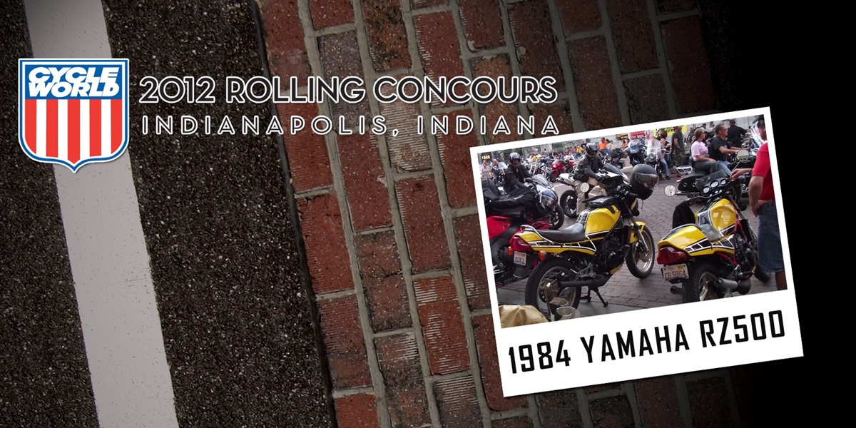 Cycle World Rolling Councours Feature: 1984 Yamaha RZ500