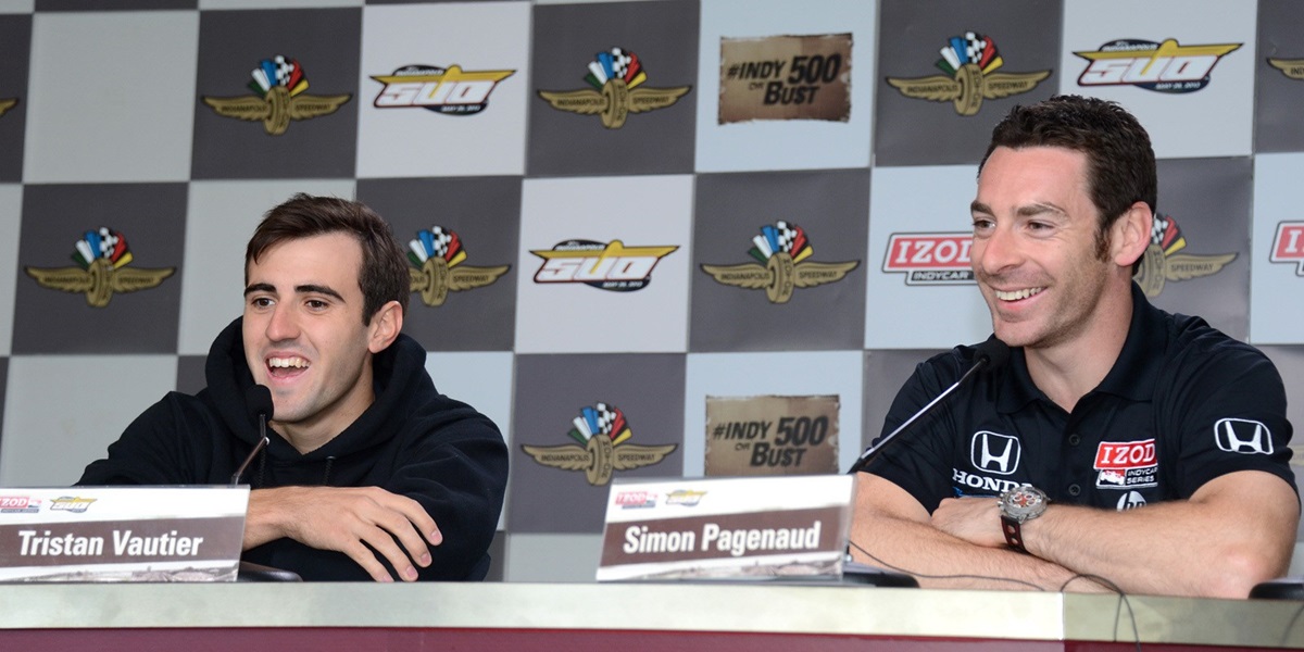 97th Indianapolis 500 Press Conference - Simon Pagenaud, Tristan Vautier