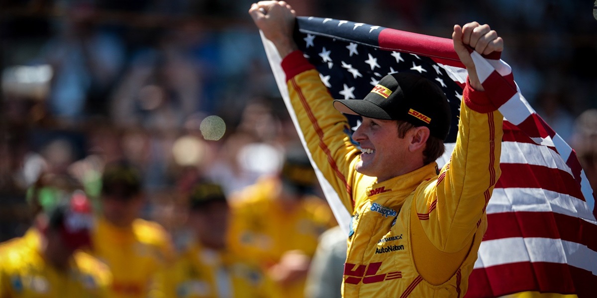 Hunter-Reay's Victory For Country, Team, Self