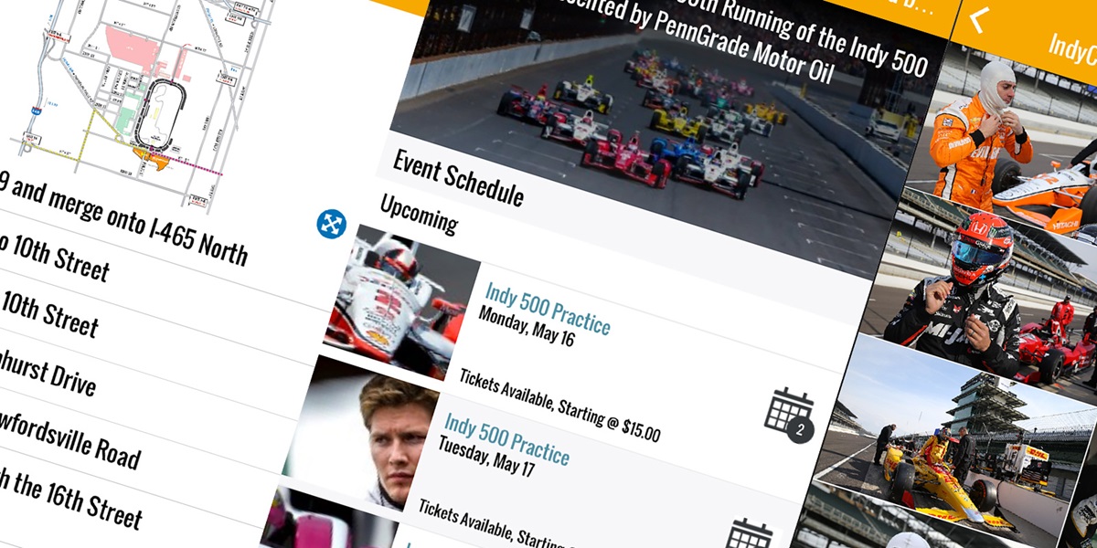 Indianapolis Motor Sdway Ims Releases New And Improved Race Day Mobile