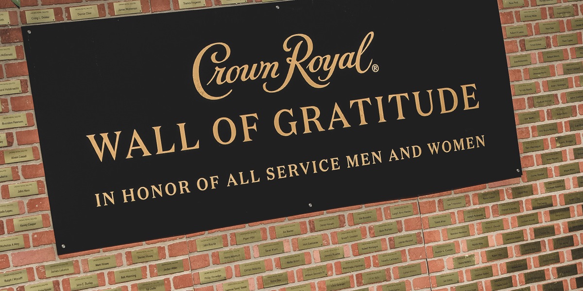 Crown Royal Wall of Gratitude