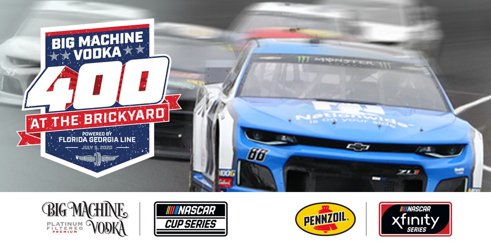 2020 Big Machine Vodka 400 at the Brickyard Powered by Florida Georgia Line