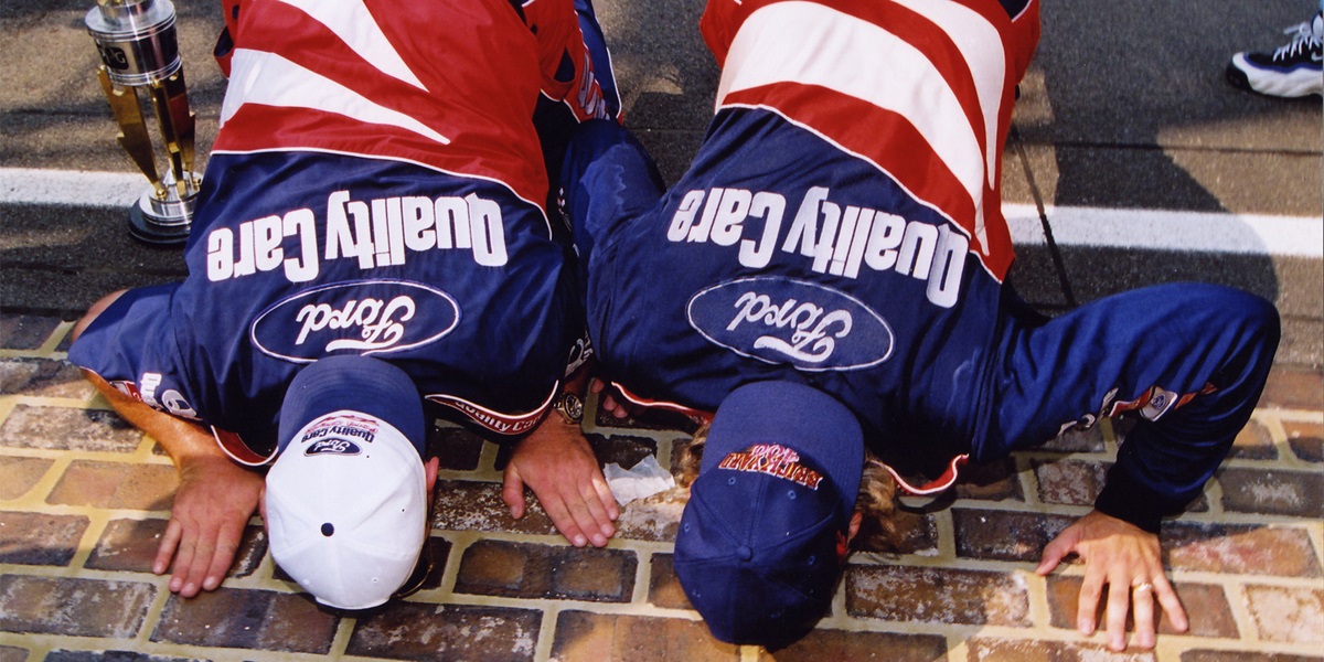 INDY 500 TRADITIONS: 'KISS THE BRICKS' IS MOST RECENT FAN FAVORITE TRADITION