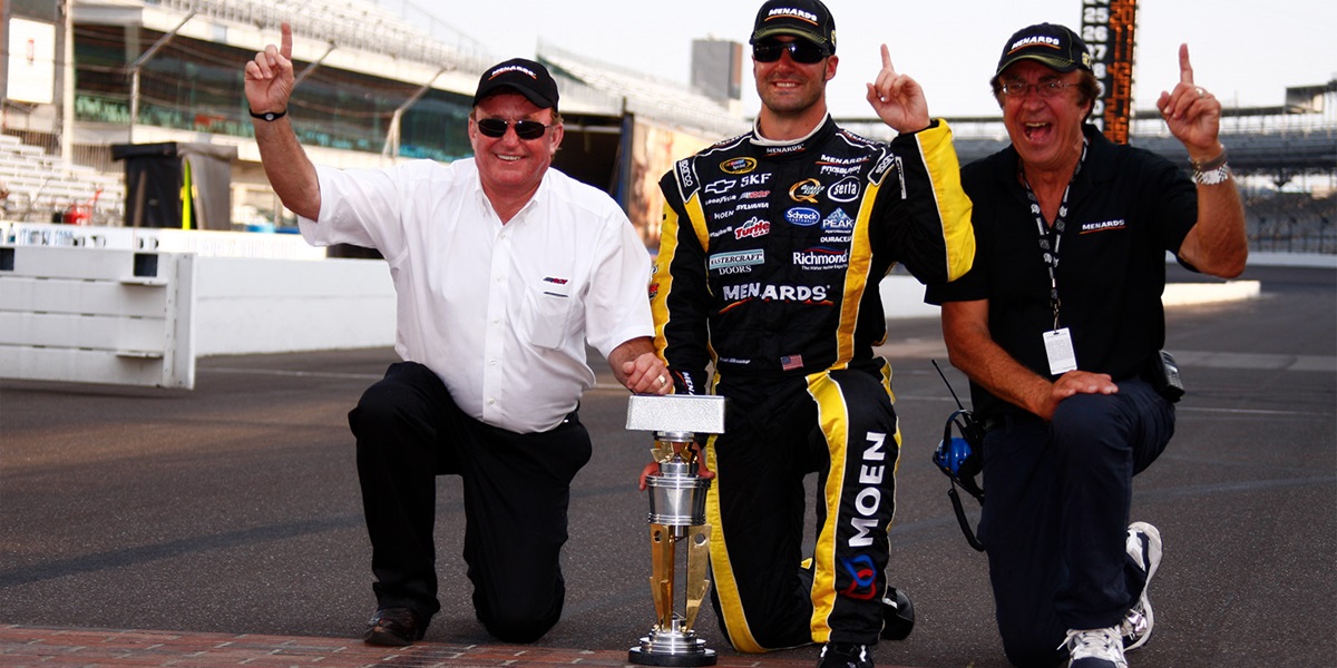 Menard Finally Opened Victory Lane at Indy for Family with Magical Brickyard Win