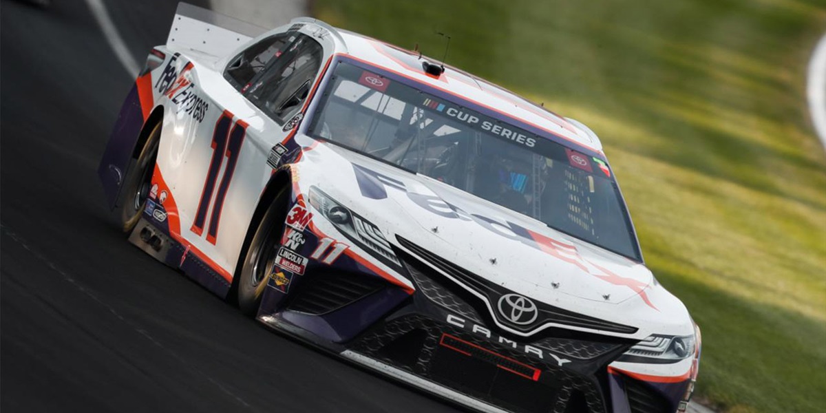 Hamlin Copes with More Brickyard Heartbreak after Late Crash Ends Win Hopes