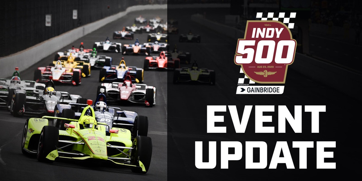 Indy 500 Event Update
