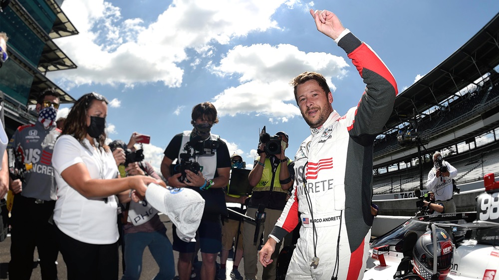 Andretti Scores First Indianapolis 500 Pole for Fast Family since 1987