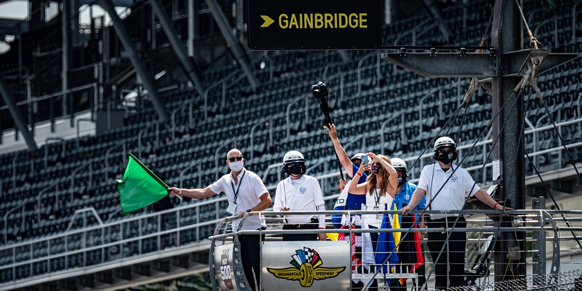 Waving Green Flag To Start Indy 500 Provides Massive Thrill for Gainbridge CEO