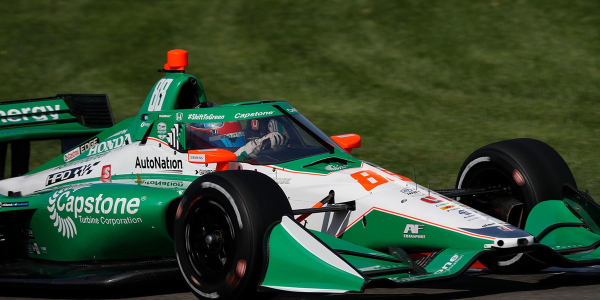 Herta Riding Wave of Momentum Entering INDYCAR Harvest GP at IMS
