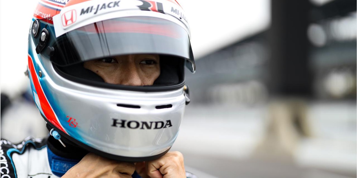 Sato back at IMS, where he’s getting better with age