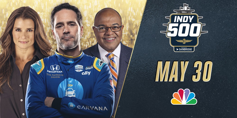 Johnson To Join Tirico, Danica on NBC’s Indy 500 Studio Team