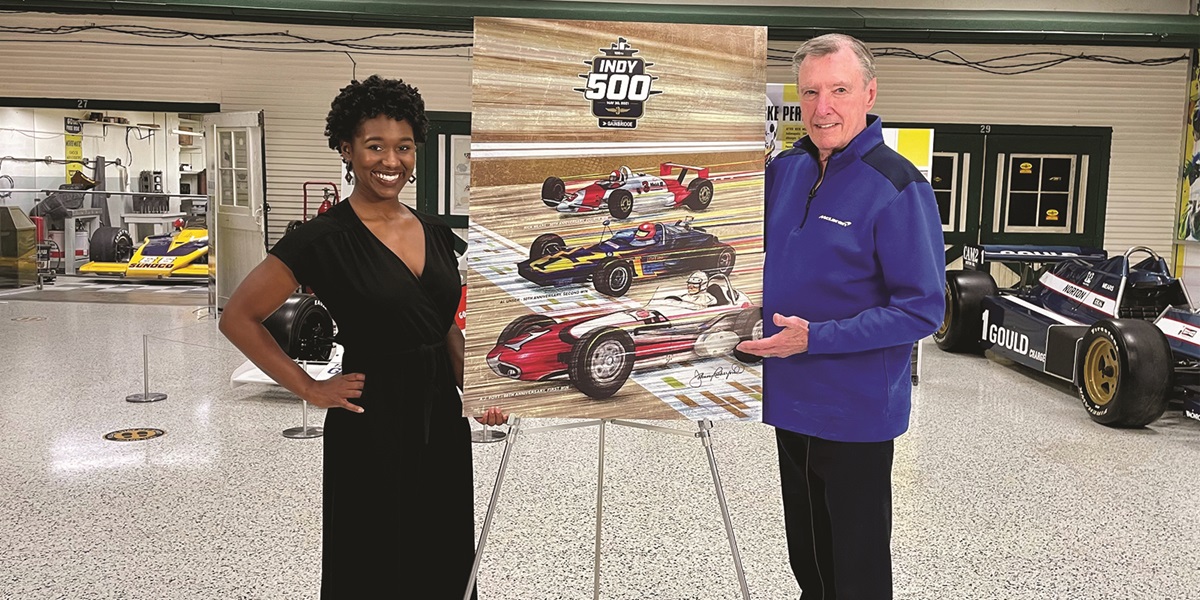 2021 Indianapolis 500 Official Program Featuring Rutherford Art On Sale Now