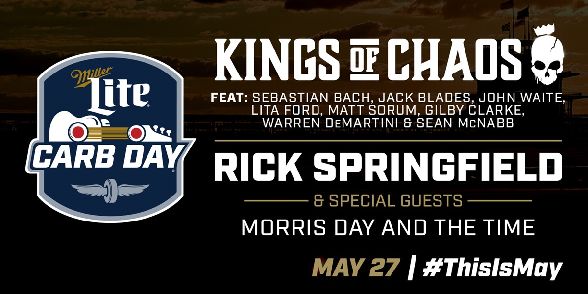 Carb Day 2024 Concert Lineup: Rock Superstars & Chaos
