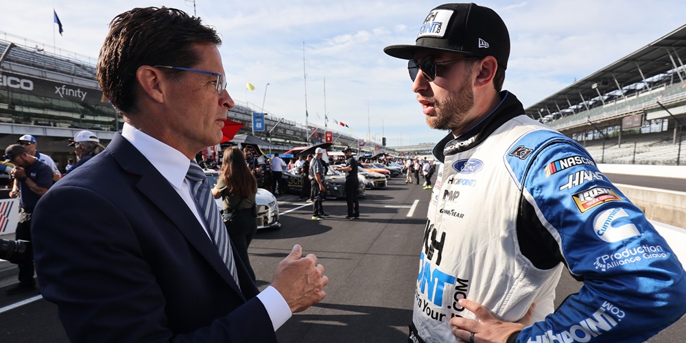 Doug Boles and Chase Briscoe