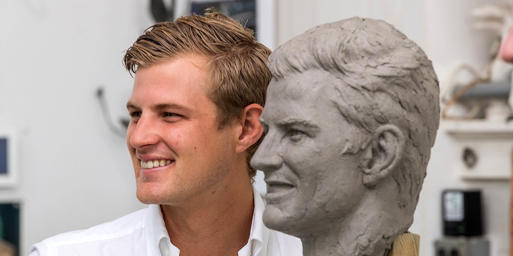 Marcus Ericsson Borg Warner Sculpture