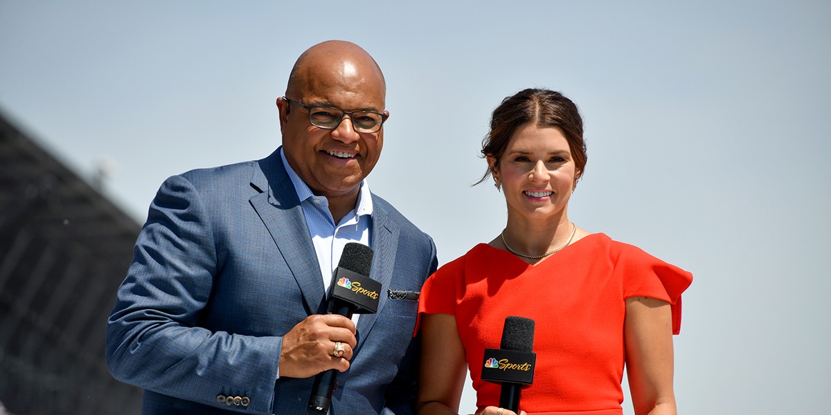 Mike Tirico Danica Patrick