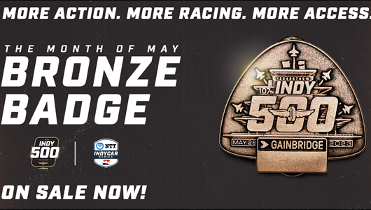 2023 Indianapolis 500 Bronze Badge