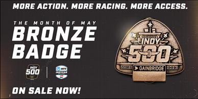 Indy 500 Pole Winner Carpenter Unveils 2023 Bronze Badge