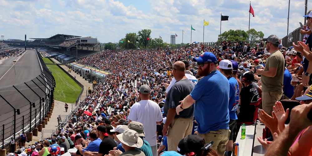 Indianapolis Motor Speedway fans