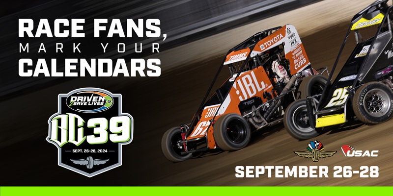 Driven2SaveLives BC39 Dates Announced for Sept. 26-28