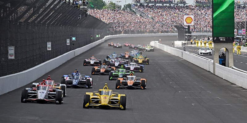 Indy 500 Green Flag Scheduled for 4:44 P.M. ET Today