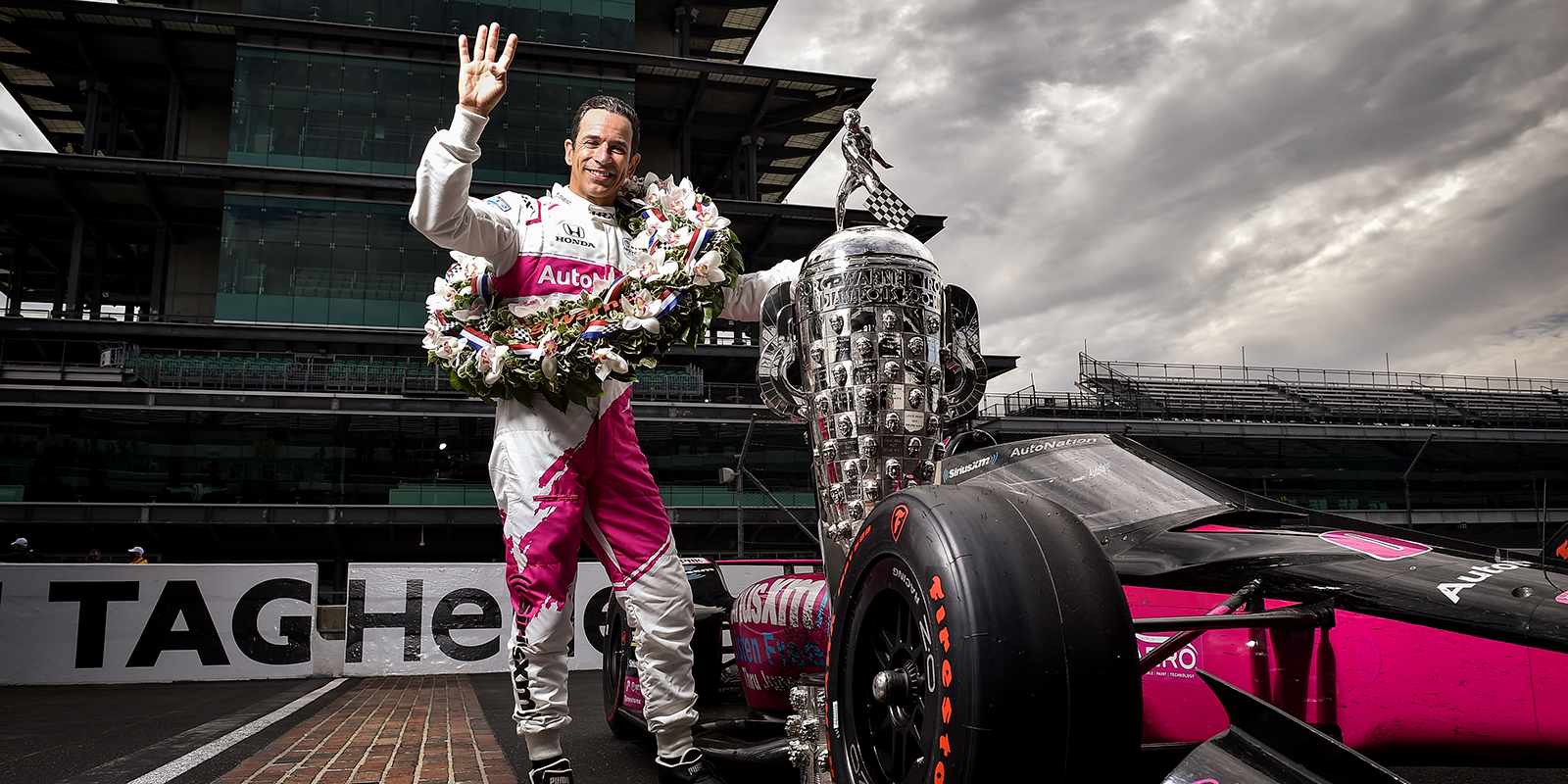 Four-Time '500' Winner Castroneves Voted into IMS Hall of Fame