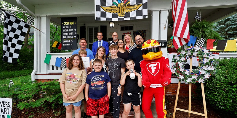 Community Porch Parties, Indy 500 Décor and Initiatives Celebrate, Extend Iconic Month of May
