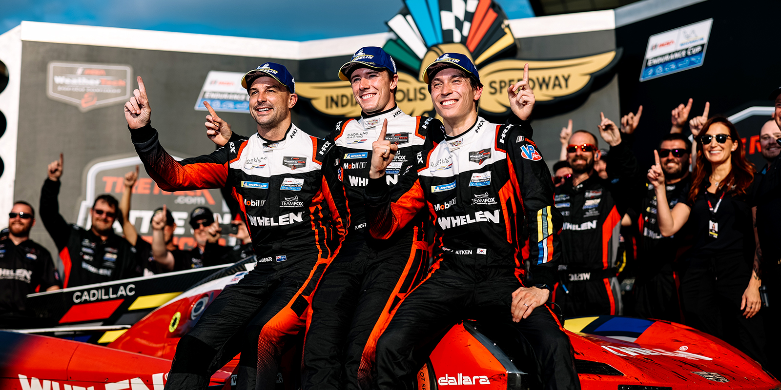 Earl Bamber Fredrik Vesti Jack Aitken