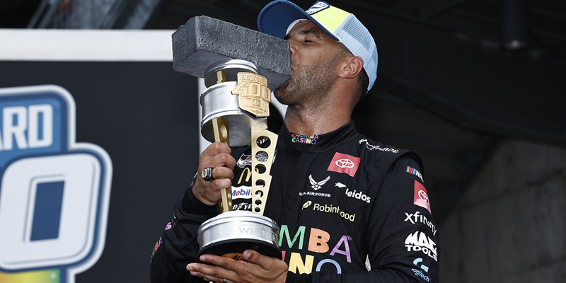 Wallace Felt Sense of Destiny in Emotional, Historic Brickyard Win in 2025