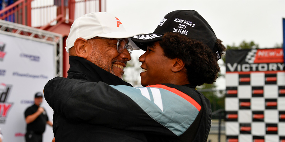 Rowe, Force Indy Leader Reid Overjoyed To Reach Racing Milestone