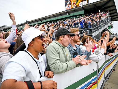 Fans are excited at IMS