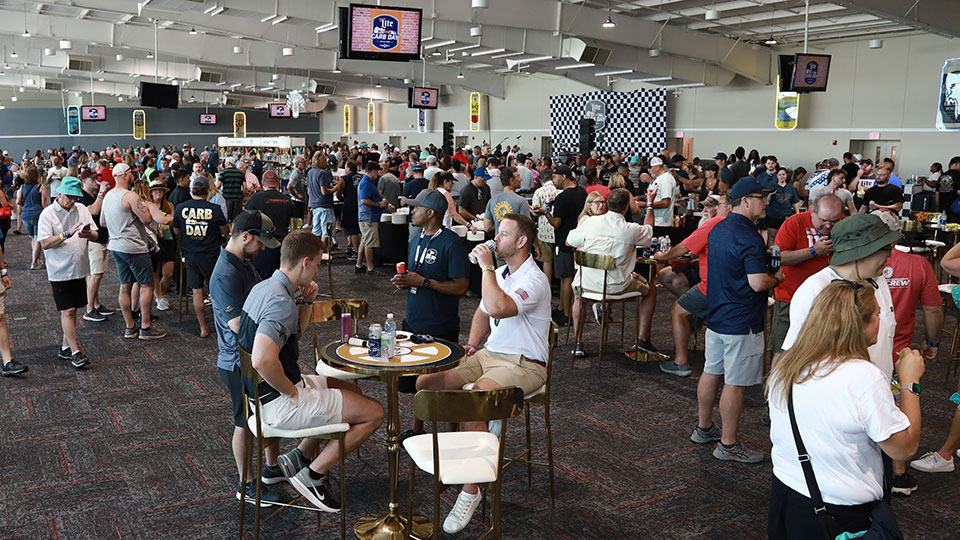 Green Flag Club on Carb Day