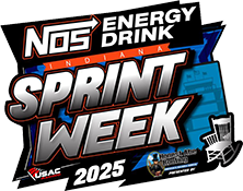 NOS Energy Indiana Sprint Week 2025 Logo