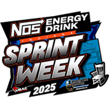 NOS Energy Indiana Sprint Week 2025 Logo