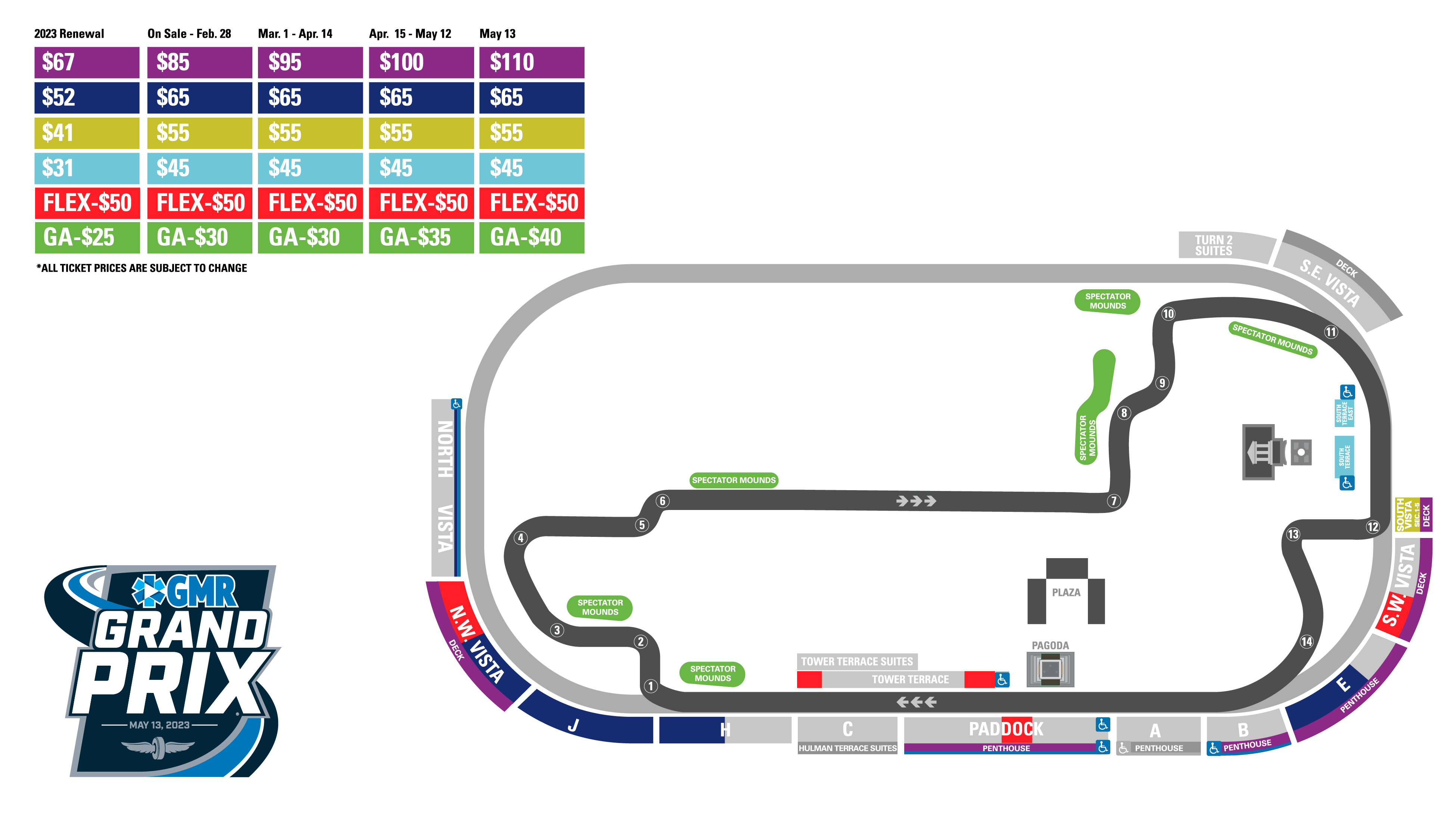 INDYCAR Grand Prix Tickets