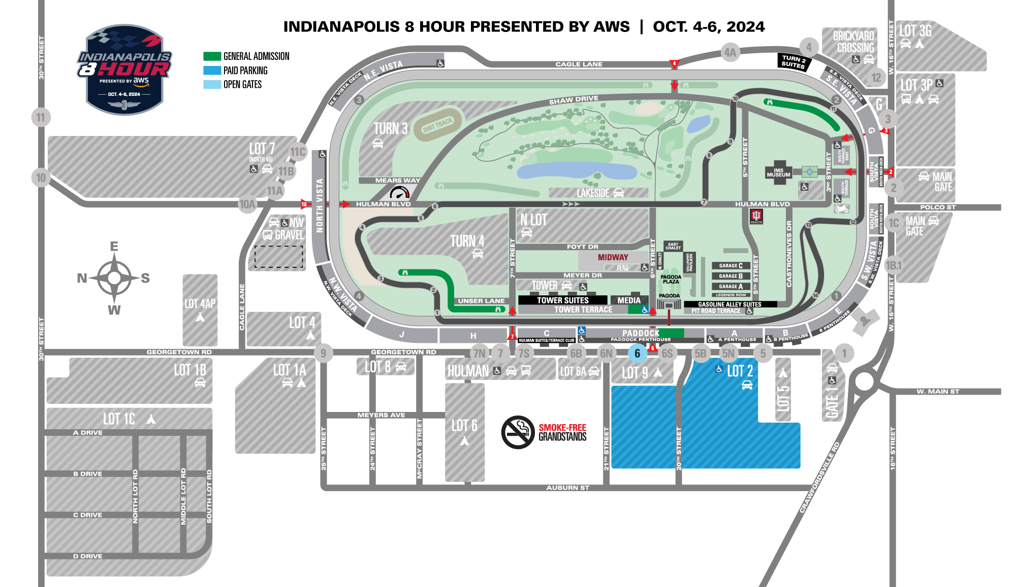 ThreeDay Schedule Announced for 2025 Brickyard Weekend